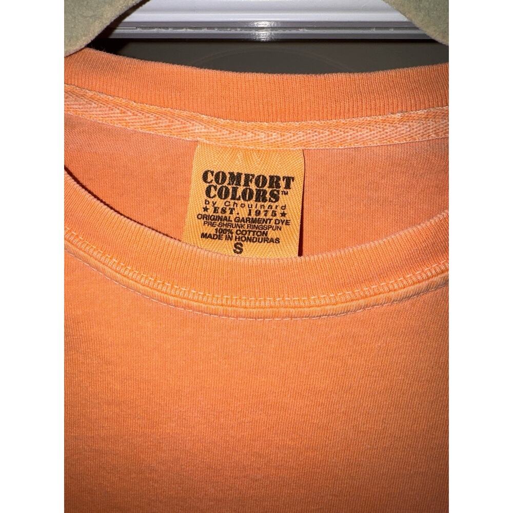 Auburn Tigers Comfort Colors Orange T-Shirt War Eagle Short Sleeve Adult Small - Picture 3 of 5